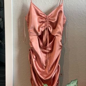 CUT OUT DRAPED DRESS FROM ZARA